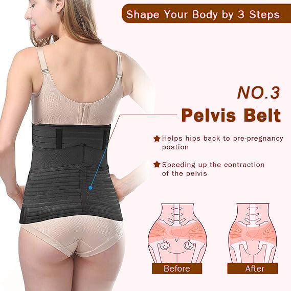 Post Pregnancy Belt for Women- Tummy and Back support ( Free Size)
