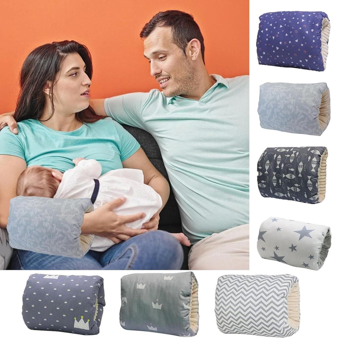 Cozie Cradle™ Baby Nursing Pillow – Ergonomic Comfort for Feeding & Sleep