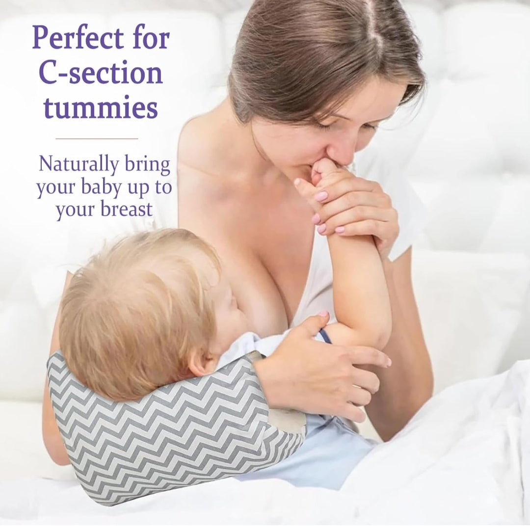 Cozie Cradle™ Baby Nursing Pillow – Ergonomic Comfort for Feeding & Sleep