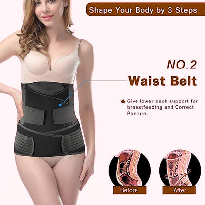 Post Pregnancy Belt for Women- Tummy and Back support ( Free Size)