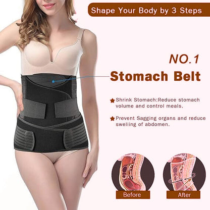 Post Pregnancy Belt for Women- Tummy and Back support ( Free Size)
