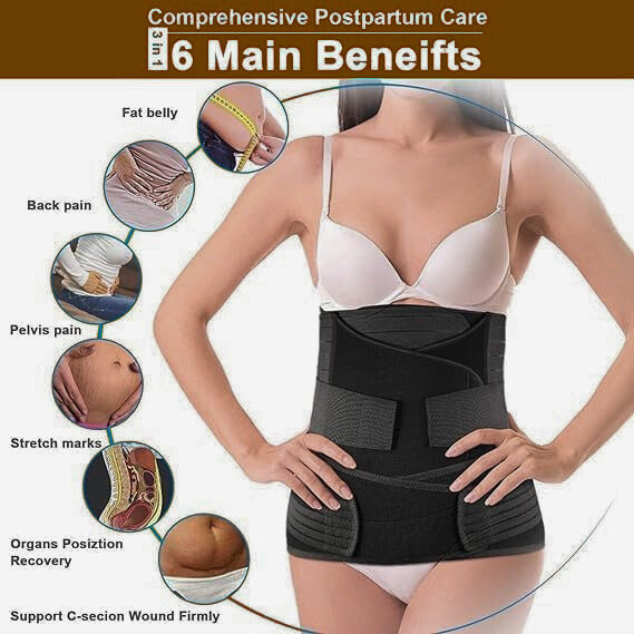 Post Pregnancy Belt for Women- Tummy and Back support ( Free Size)