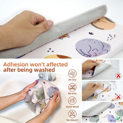 Self-Adhesive Magic Cloth for Makeup & Drawer Storage