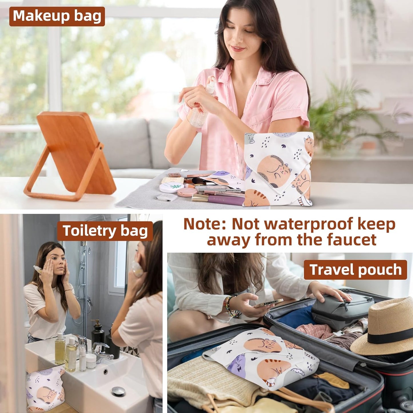 Self-Adhesive Magic Cloth for Makeup & Drawer Storage