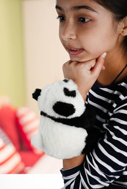 Unisex  Stuffed Animal Slap Bracelets Plush Panda